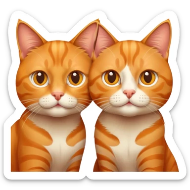 Cho gatos sticker