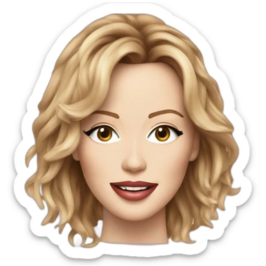 Kylie Minogue sticker