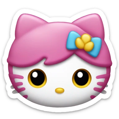 Hello kitty sticker