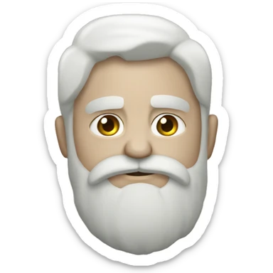 White piones  sticker