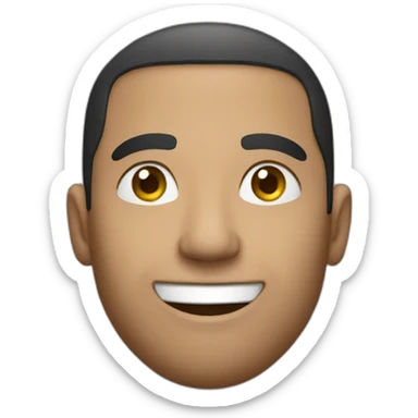 Algeria man smile sticker