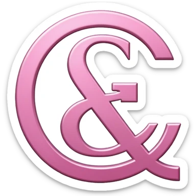 símbolo usd en color rosa con este código de color #FDD2EF sticker