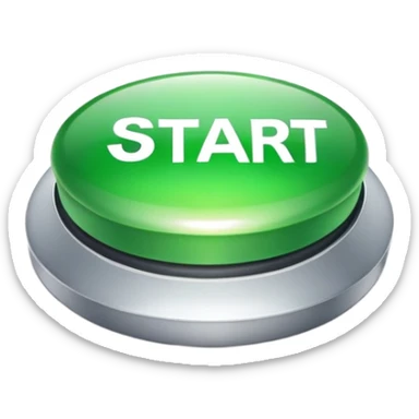 green button with start written on it sticker