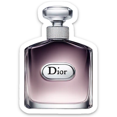 Dior perfume sticker