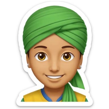 Kisan emoji sticker