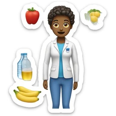healthy life style emoji, contains sleep, healthy food, water, sport, shower emojis sticker