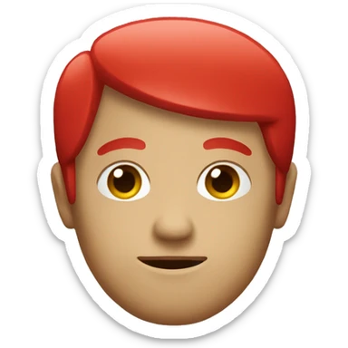 red block icon sticker