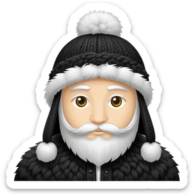 Dagestani traditional papakha hat sticker