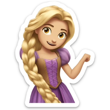 Rapunzel sticker