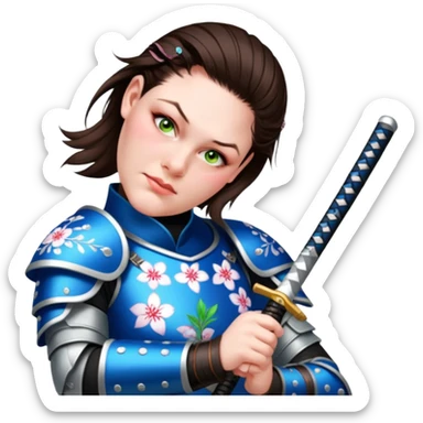 Samurai Warrior sticker