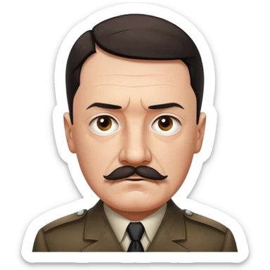 Adolf h nazi sticker