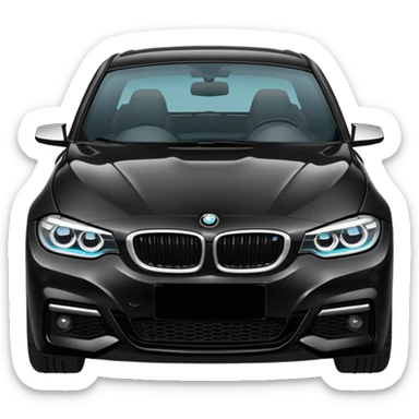 g30 BMW tuning darkened windows sticker