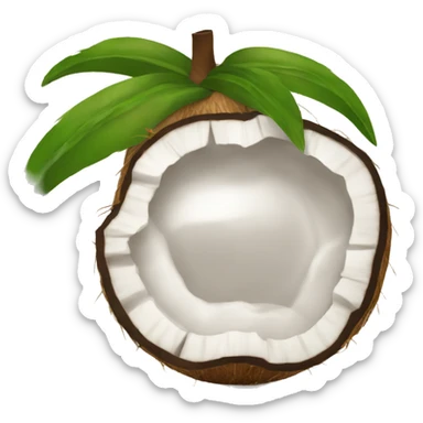 coconut sticker