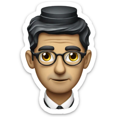 Kafka wiht typewriter sticker