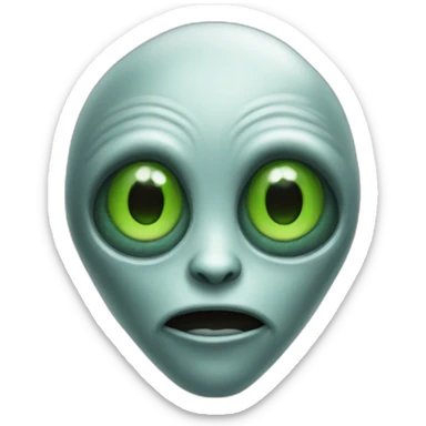 Alien sticker