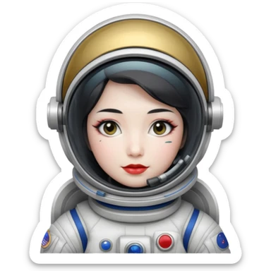 geisha astronault sticker