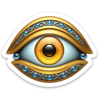 eye of chronos, the eye only sticker