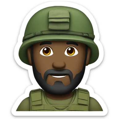 Green berets sticker