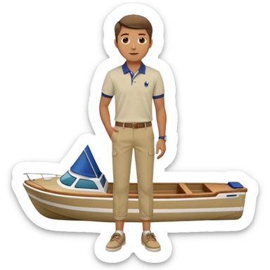 Make me a preppy aesthetic sticker