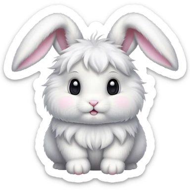 Bunny sticker