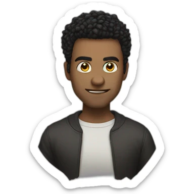 Robbie is evil sticker