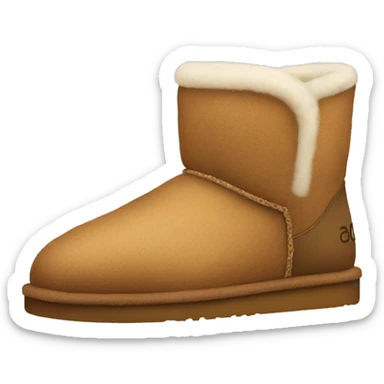 UGG slippers  sticker