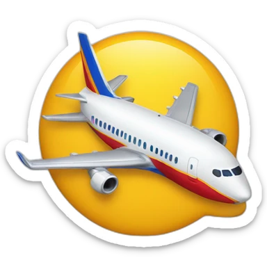 southwest airplane sticker