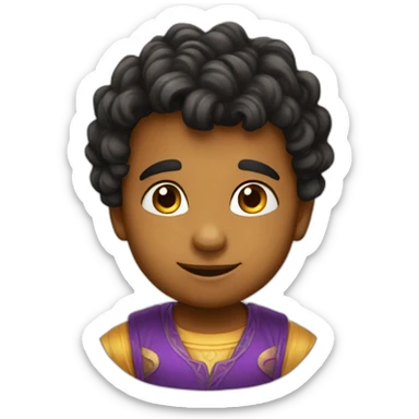 Baby Aladin Genius sticker