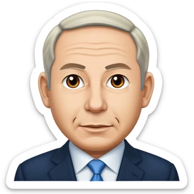 Binyamin netanyahu sticker