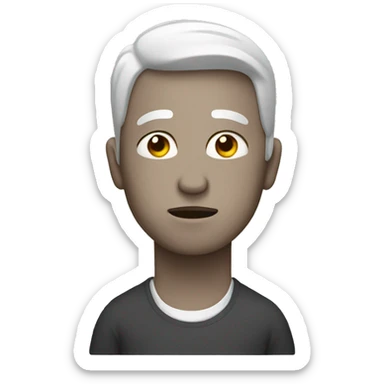 Someone who’s distgusted sticker