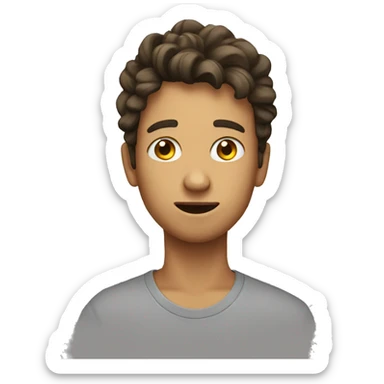 annoying teen sticker