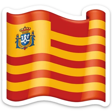 Valencian flag sticker