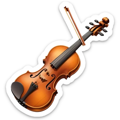 Violin sticker