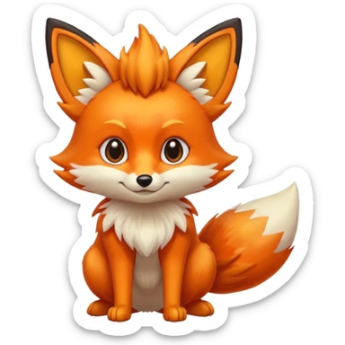 Fennekin sticker