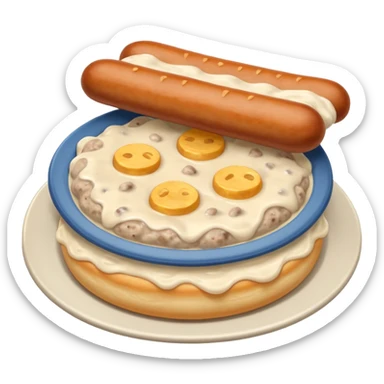 biscuits and gravy sticker