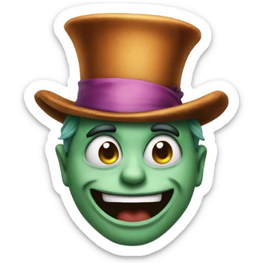 Mad hatter  sticker