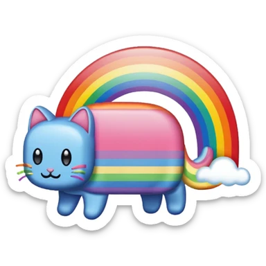 nyan cat sticker