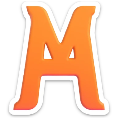 text only, name Anna, colorful, bold, youthful, elegant 3D font style sticker