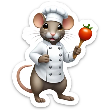 ratatouille disney cartoon sticker