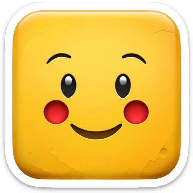 Yellow artwork  sticker