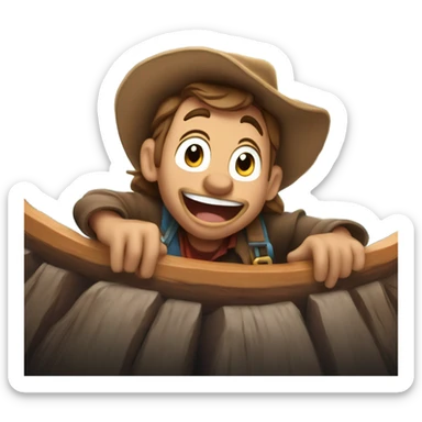 Disney Splash mountain ride from Disneyland  sticker