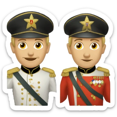 Make an emoji of the Old Russian Regiment sticker