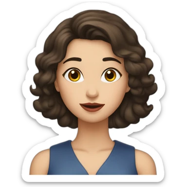 cristina kirshner lanzando un beso sticker