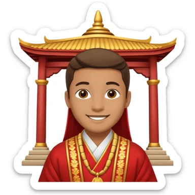 Temple visit sticker