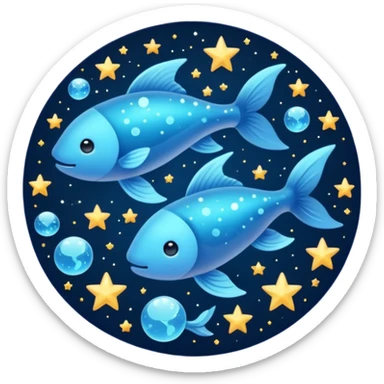 Pisces constellation  sticker