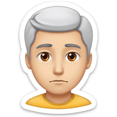 Quelqu’un qui hésite sticker