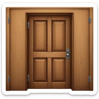 I said closed sticker