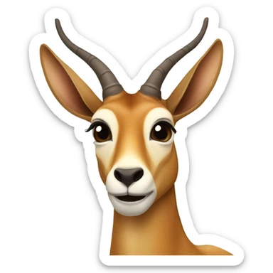 Antilope sticker