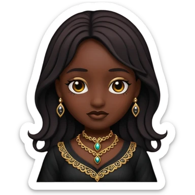 Gothic WhatsApp Emojis sticker