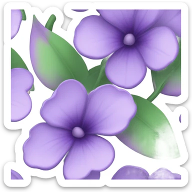 Violet sticker